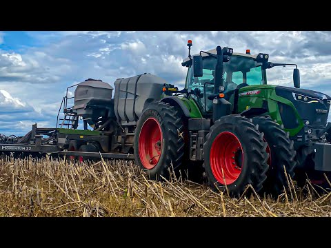 Planting with a BRAND NEW FENDT MOMENTUM and FENDT TRACTOR