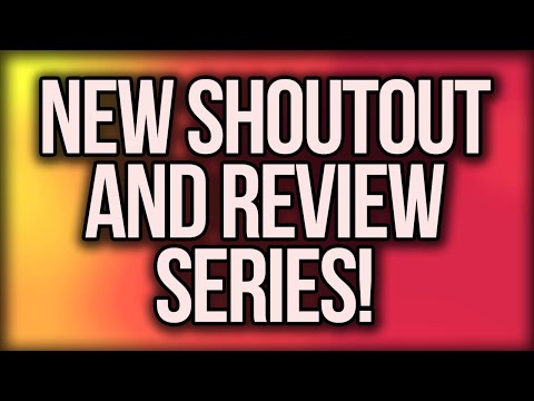 Shoutout Saturdays and Channel Review Saturdays! | Comment down below!