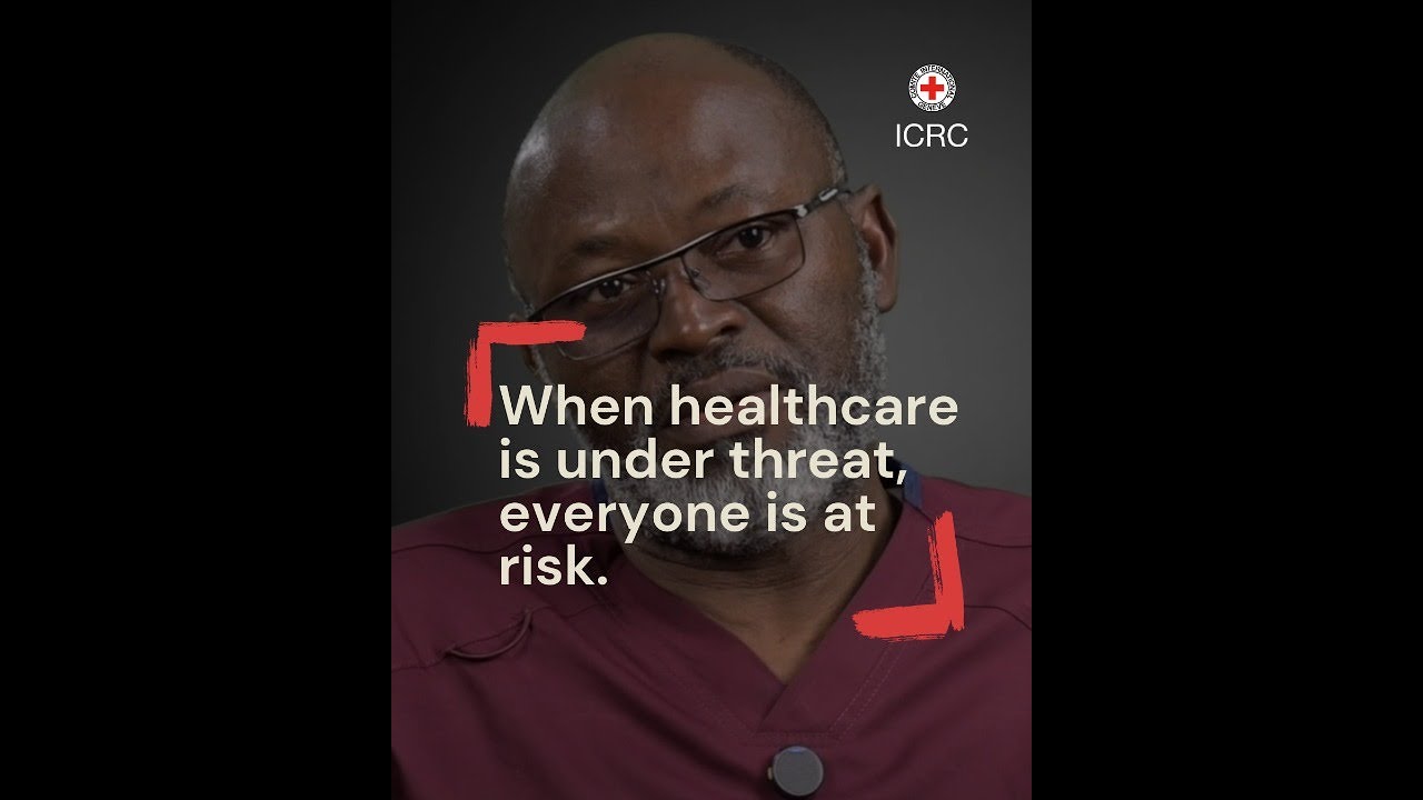Dr. Kenneth Ozoilo, a surgeon with an ICRC mobile surgical team