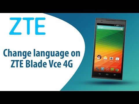 How to change language on ZTE Blade Vec 4G?