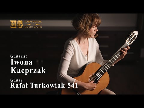 Turkowiak double-top classical guitar "Black Diamond" #541 sound sample