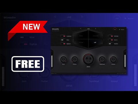 NEW FREE Plugin Blowdio by Integraudio - Sound Demo