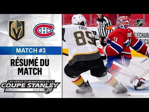 Golden Knights vs Canadiens Match #3 | Séries 2021, Demi-Finale, 18/6/21