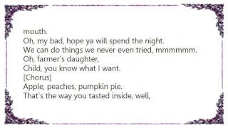 Color Me Badd - Farmer&#39;s Daughter Lyrics