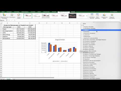 Diagramme - 1. Achsen formatieren