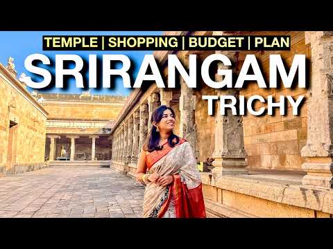 World's Largest Living Temple - Sri Ranganathaswamy Temple, Srirangam | Rockfort | Tiruchirappalli