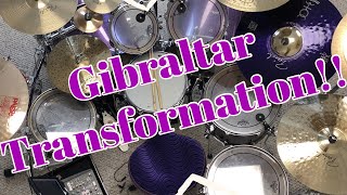 Gibraltar transformation to stealth rack setup