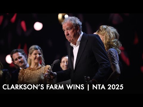 Clarkson's Farm wins Factual Entertainment at National TV Awards 2025