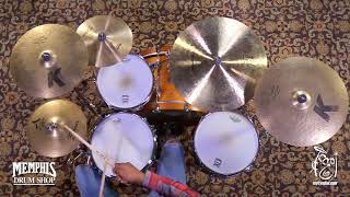 Video thumbnail for Used Zildjian 12" A Custom Master Sound Hi Hat Cymbals - 728/995g (UA20560-1041018B) by Memphis Drum Shop