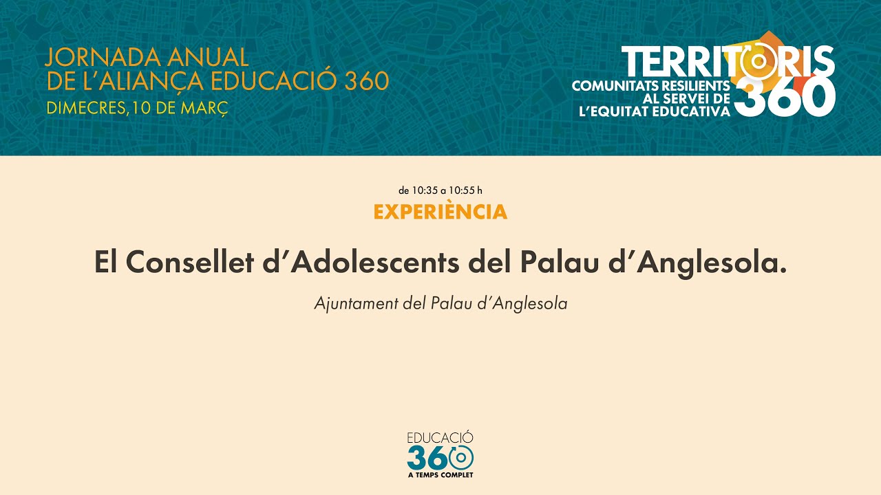 El Consellet d'Adolescents del Palau d'Anglesola.