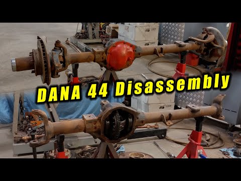 80 Chevy Silverado Front Axle Disassembly Dana 44