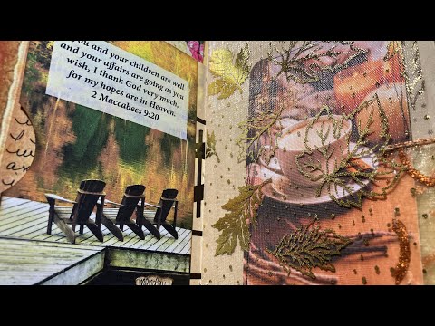 Nov 17-30 Autumn Junk Journal Flip Through
