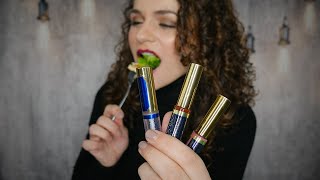 LIPSENSE LIPSTICK REVIEW, APPLICATION + REMOVAL, &amp; FOOD TEST!