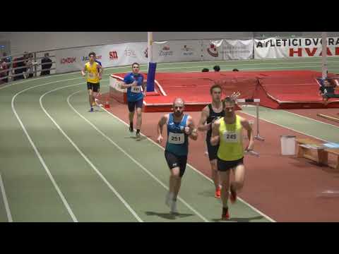 1500m [M], I. skupina, Marko Barić - Dvoransko PH za seniore i seniorke 2025