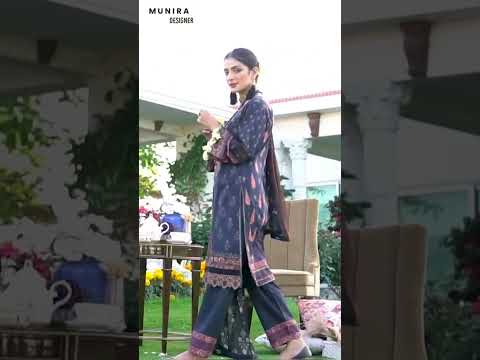 MUNIRA DESIGNER EMBROIDERY STICHED COLLECTION’23 | MUNIRA SUMMER EMBROIDERY STICH COLLECTION 2023