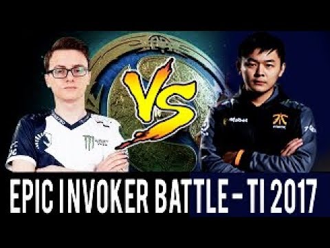 Miracle vs MidOne - EPIC INVOKER BATTLE OF The International 2017