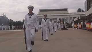 preview picture of video 'Jura de bandera Armada española en Ferrol'