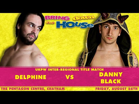 UKPW: FULL MATCH - Delphine vs Danny Black (UKPW INTER-REGIONAL TITLE MATCH)