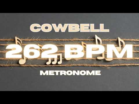 262 BPM - Cowbell Metronome