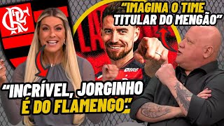RENATA FAN e RONALDO ficam ASSUSTADOS com CHEGADA do JORGINHO no FLAMENGO! TITULAR? Jogo Aberto