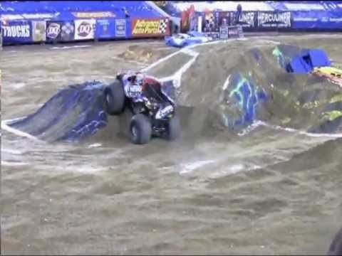 First Back Flip in a Monster Jam Competition