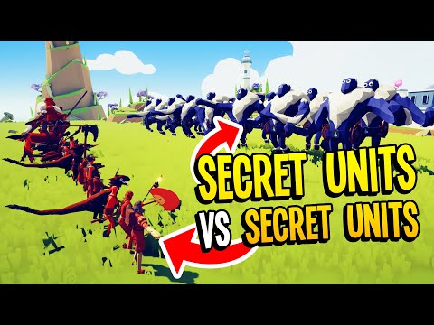 TABS - ALL SECRET UNITS vs EVERY SECRET UNIT in Totally Accurate Battle Simulator