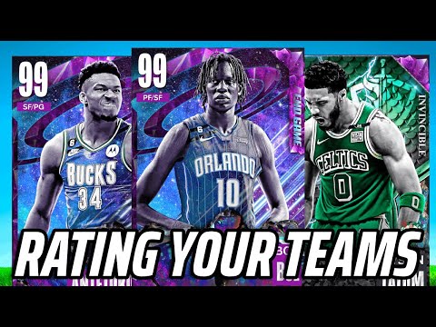 I RATE AND IMPROVE YOUR TEAMS EP #5! NBA 2K23 MYTEAM!