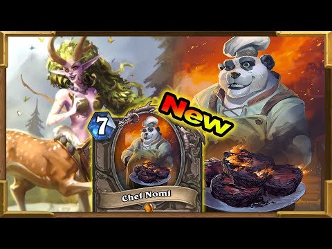 Hearthstone: New Chef Nomi Druid | Rise Of Shadows | This Deck Is Really Fun!