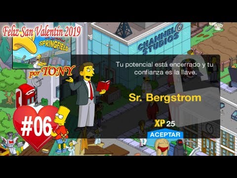 Los Simpson Springfield "SanValentin'19: Cap. 6 - El señor Bergstrom" por Tony