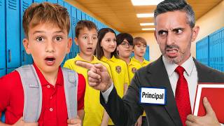 24 Hours in the MOST EXTREMELY HARDCORE CARDBOARD SCHOOL!