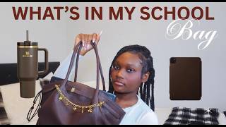WHAT'S IN MY SCHOOL BAG: school essentials + emergency kit #whatsinmybag #whatsinmybackpack #school