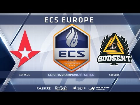 Astralis vs GODSENT - Dust 2 (ECS Season 2 Europe)