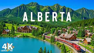 Alberta Canada 4K | Turquoise Lakes, Rocky Mountains & Peaceful Nature Views