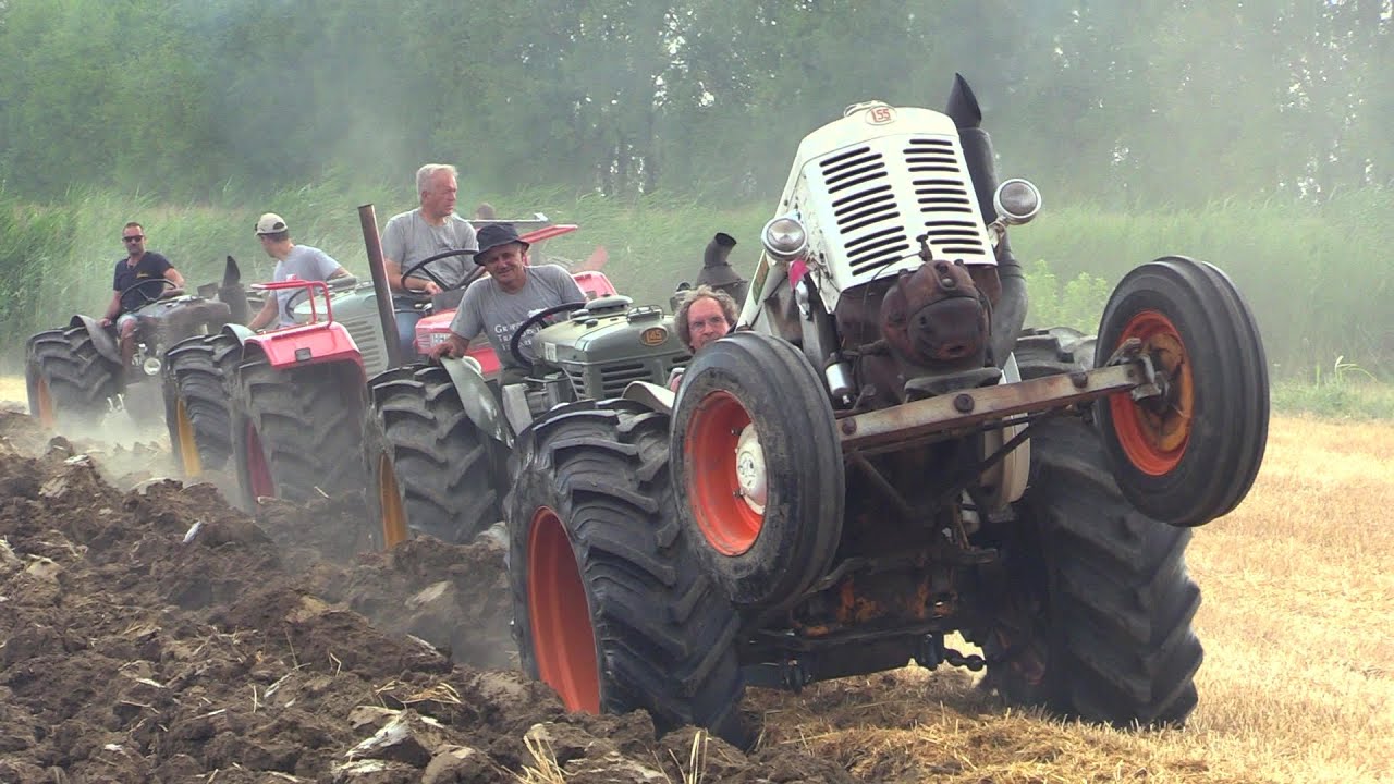 Old tractors | Landini testacalda, FIAT, SAME - Aratura & show @ Roncoferraro (MN)