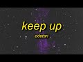 ODETARI KEEP UP Lyrics