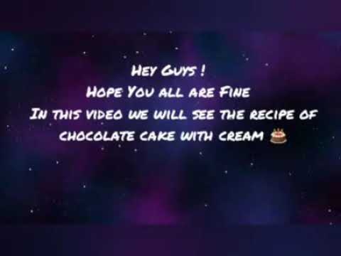 Chocolate Cake Recipe / Anushika / Without Oven and Egg