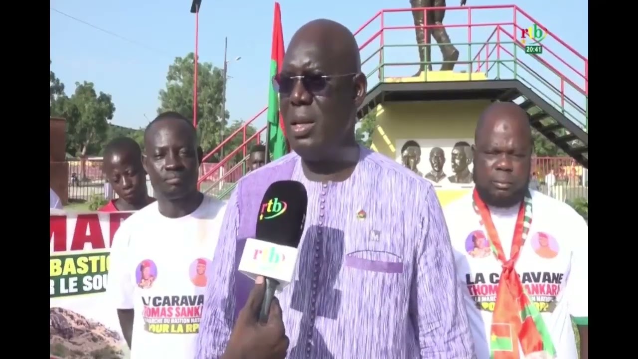 AN IV de la RPP : la caravane Pô- Ouaga accueillie par le Gouverneur de la région du Kadiogo