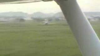 preview picture of video 'Cessna low approach Clark base RWY 02L and 02R'