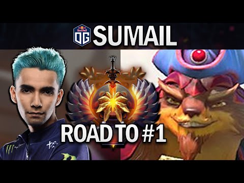 OG.SUMAIL PANGOLIER - ROAD TO RANK 1 - DOTA 2 7.27 GAMEPLAY