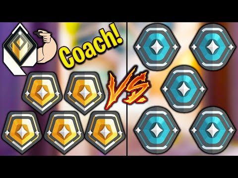Valorant: 5 Gold + Radiant COACH! VS 5 Platinum Players! - Who Wins?