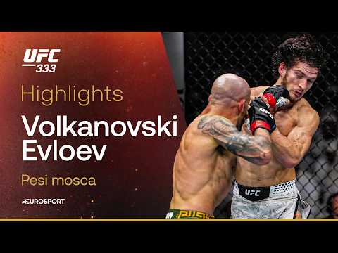 Volkanovski vs Evloev | HIGHLIGHTS | #UFC333