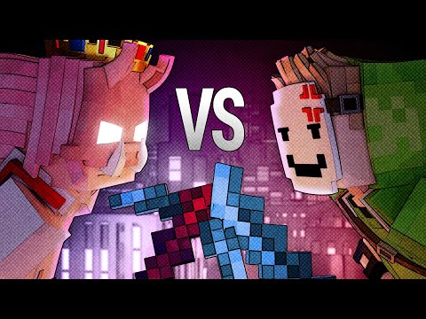 Comic Crafter - Technoblade Fights Dream - Minecraft Animated Music Video