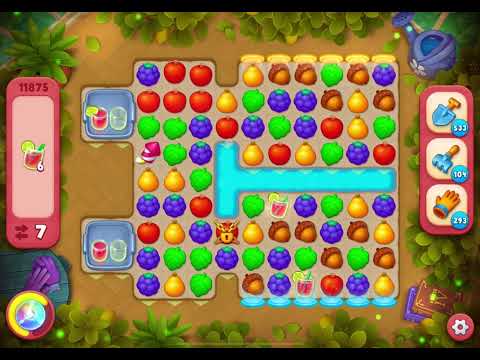 GardenScapes Level 11875 no boosters