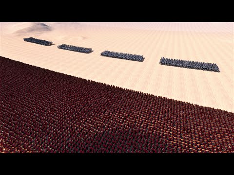 1000 SOUL TYRANTS vs 20000 SPARTANS - ULTIMATE EPIC BATTLE SIMULATOR