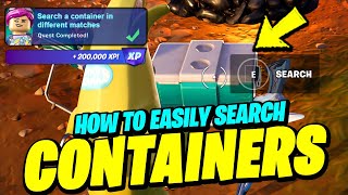 How to EASILY Search a Container in Different Matches - Fortnite Chapter 5 Quest