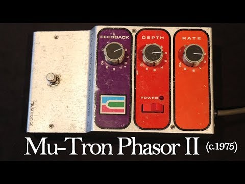 Mu-Tron Phasor II w/ original box! image 15