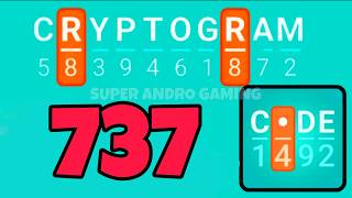 CRYPTOGRAM 737