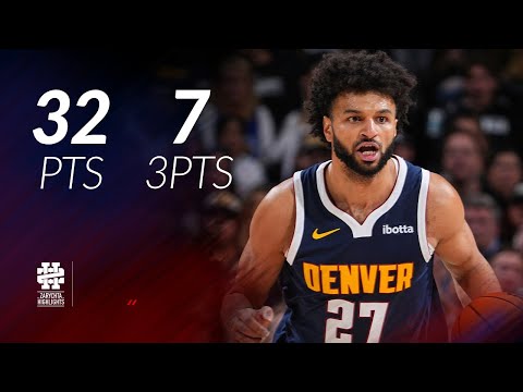 Jamal Murray 32 pts 7 threes vs Magic 25/26 season
