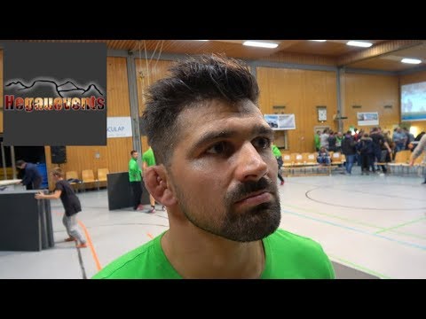 Dritter Kampf der Saison 2017 Interview Volker Hirt Trainer KSV Gottmadingen 16.09.2017