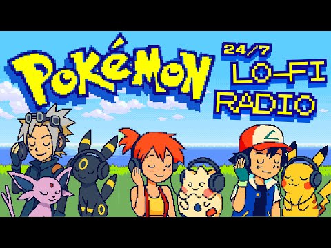 Pokémon Lo-Fi Radio ✨ Chill & Nostalgic Music for Study & Relaxation